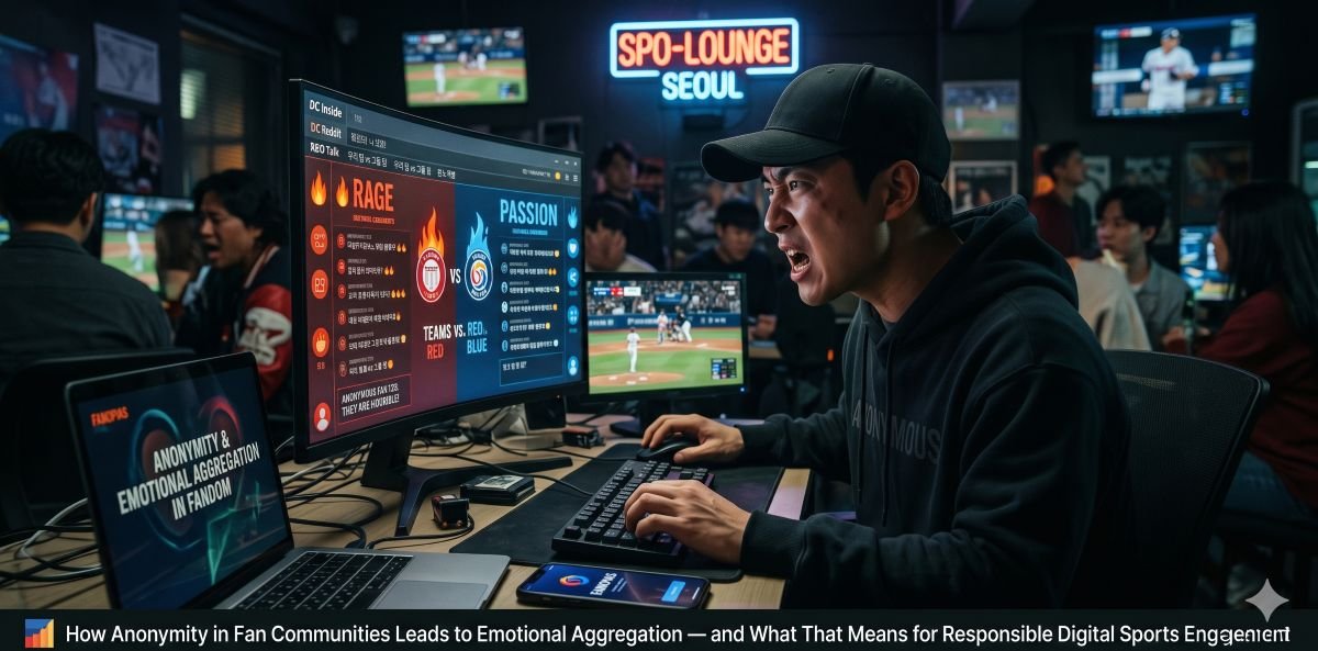 How Anonymity in Fan Communities Leads to Emotional Aggregation — and What That Means for Responsible Digital Sports Engagement