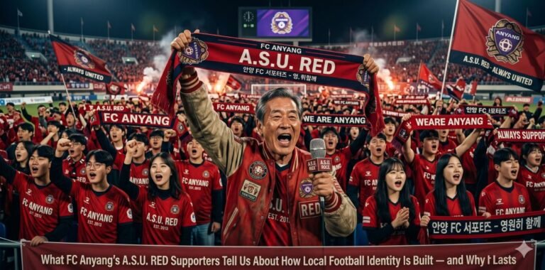 What FC Anyang's A.S.U. RED Supporters Tell Us About How Local Football Identity Is Built — and Why It Lasts