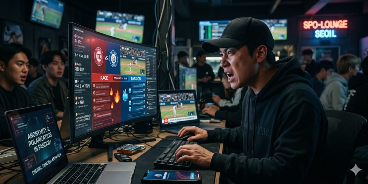 How Anonymity in Fan Communities Leads to Emotional Polarization — Understanding the Behavioral Structure of Digital Sports Fandom