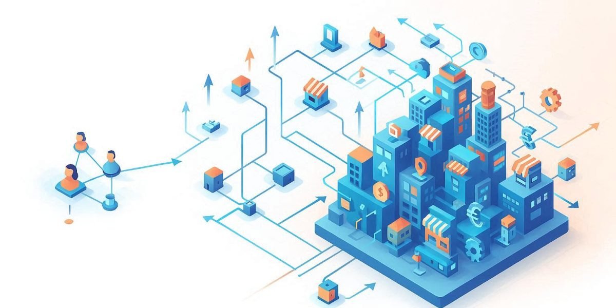 How Complex Markets Emerged After Adoption