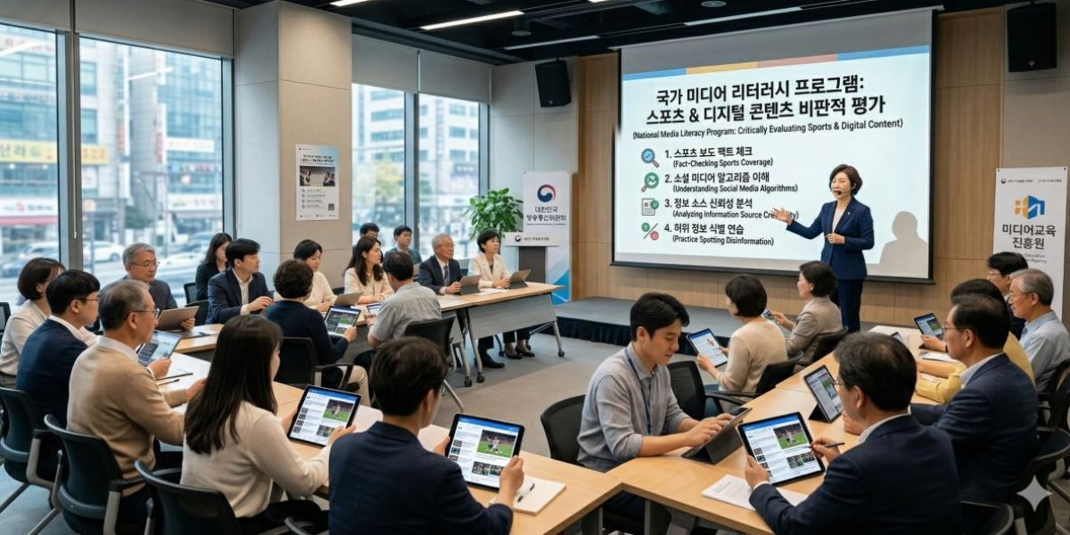 How Korea's National Media Literacy Programs Are Teaching Audiences to Evaluate Sports and Digital Content More Critically